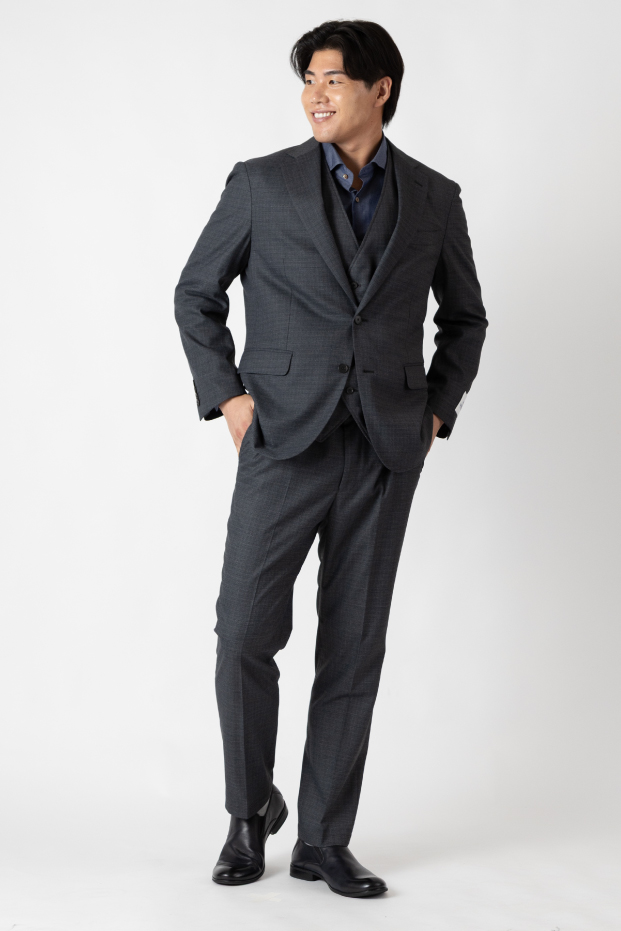 ストレッチ セットアップスーツ