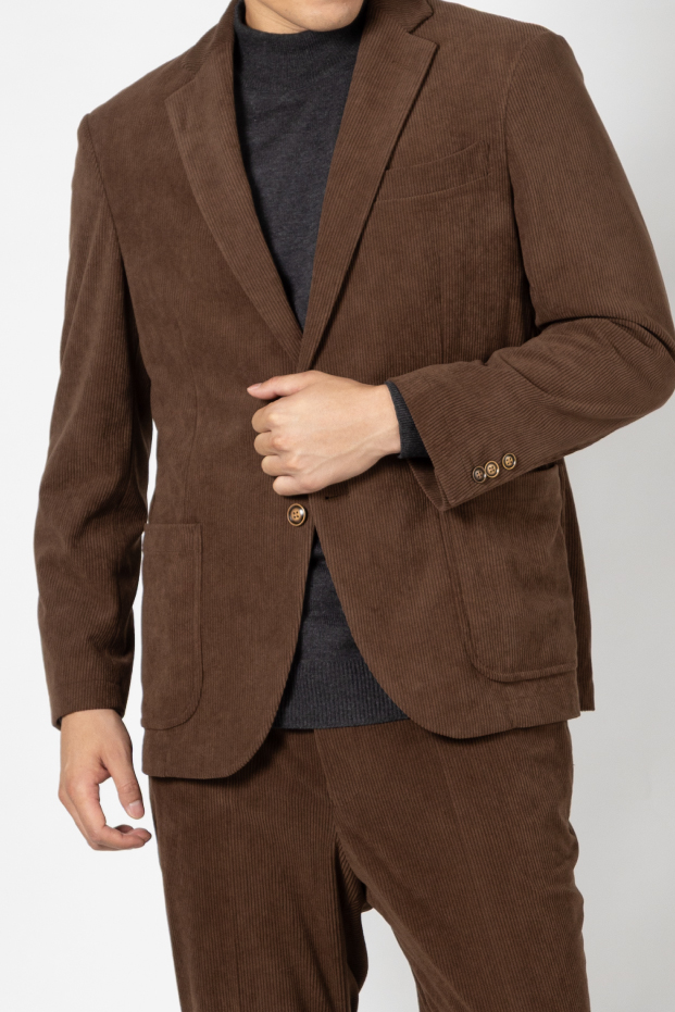 コーデュロイ ストレッチ ジャケット azw2518-sj2